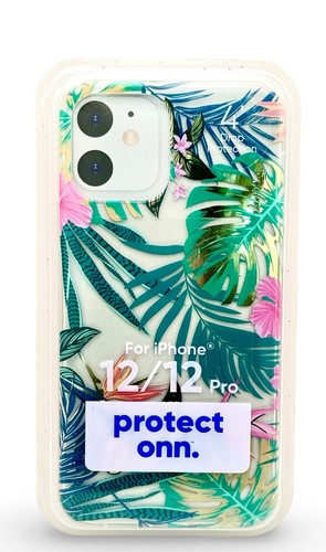 Protect Onn Tropical Design Gel iPhone Case for iPhone 12 & 12 Pro - NEW! - Picture 1 of 2