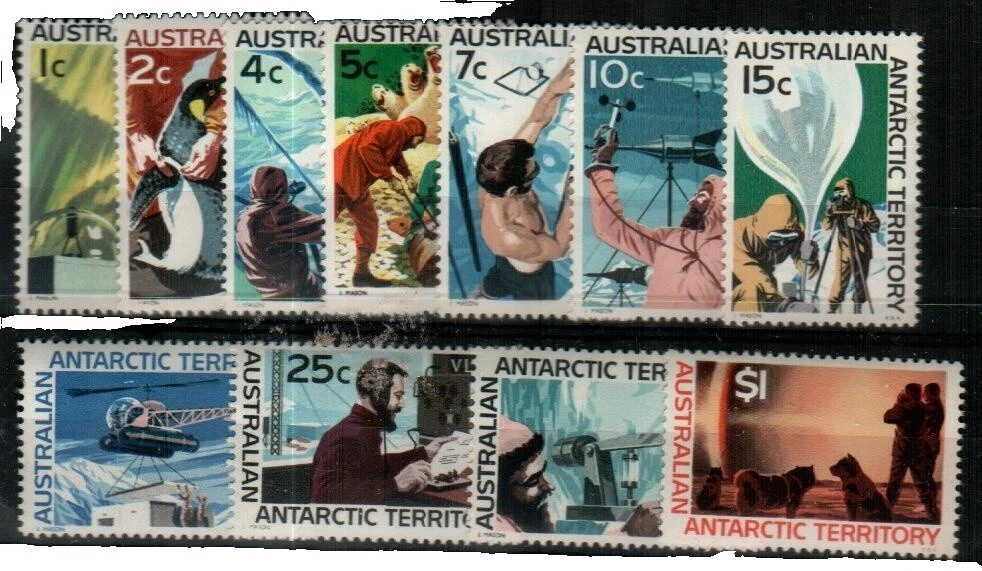 Bloque sellos Antártico Australiano