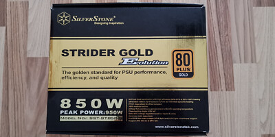 SilverStone STRIDER GOLD SST-ST85F-G 850W Activ PFC Switched Power Supply