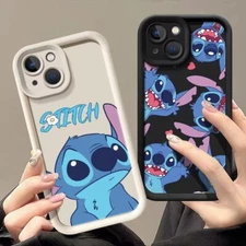 For iPhone 16 Pro Max 15 14 Plus 13 12 11 8 7 Cartoon Phone Case Cover Silicone