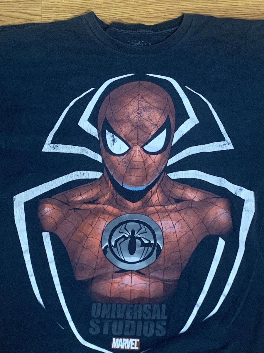 Spiderman 2010 T-Shirt Universal Studios Marvel Size 2XL | eBay