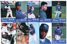 1990 MVP M.V.P. Bo Jackson Oddball Trading Card COMPLETE SET 1-10 IN ORGINAL BAG