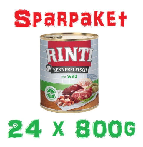 Hundefutter mit Wild