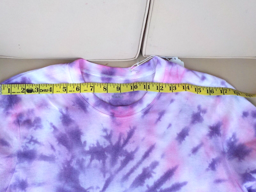 Tie Dye By Hand TShirt Purple Unisex Small Brand New - Picture 7 of 9