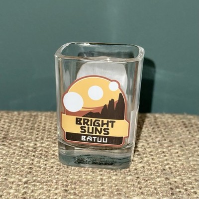 Disney Parks Star Wars Galaxy s Edge Batuu Shot Glass - Bright Suns Rising Moons