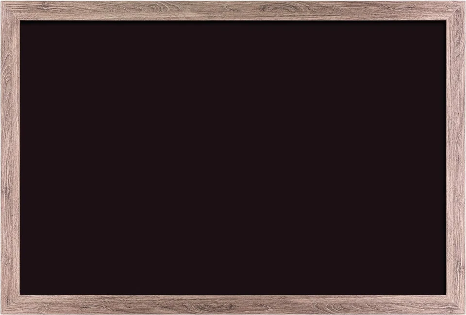 Large Magnetic Chalkboard, 24x36, Rustic Frame - Image 3 of 4