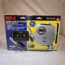 RCA Super Slim CD Player With Car Kit Sealed