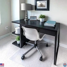 Floortex® Premium Polycarbonate Chair Mat - 48" x 60" for Carpets up to 1/2