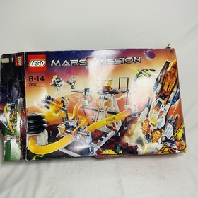 Sealed NEW Lego Mars Mission: Eagle Command Base (7690) Complete Set