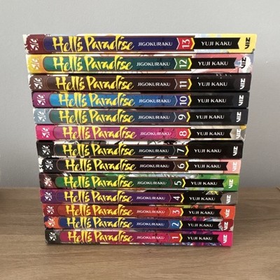 Hell's Paradise: Jigokuraku Manga Lot Vol 1-13 Yuji Kaku VIZ Media
