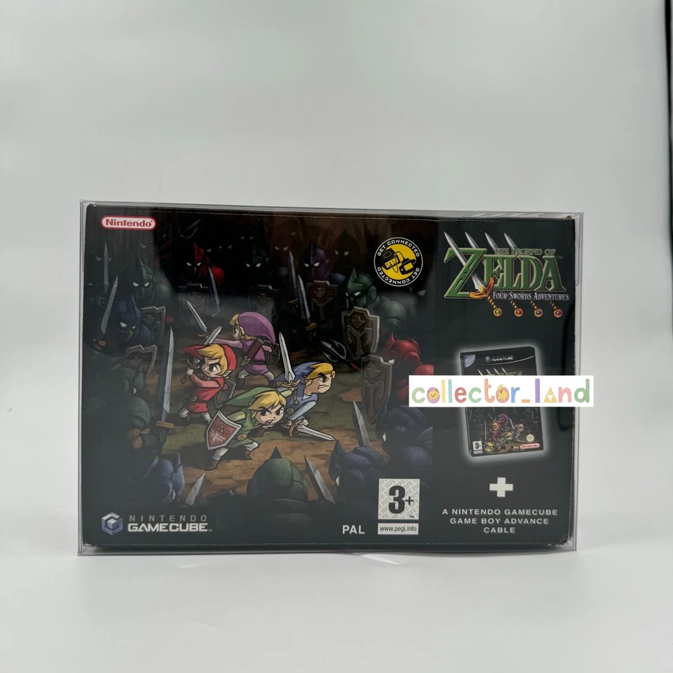 Nintendo Gamecube Zelda Four Swords Adventures Cable Box Protector Special Case - Image 2 of 4