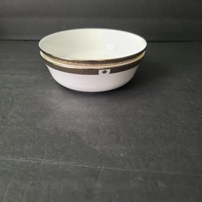 Lenox Landmark Platinum  6 1/4'' All Purpose Bowls  Fruit Dessert Soup set of 2
