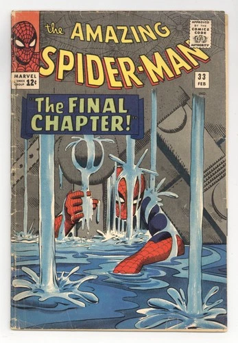 Amazing Spider-Man #33 GD/VG 3.0 1966