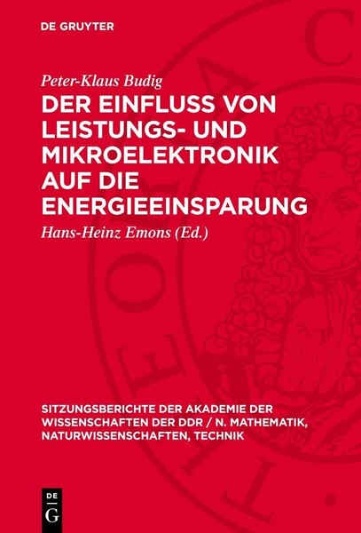 Der Einfluß Von Leistungs- Und Mikroelektronik Auf Die Energieeinsparung Peter-K-image