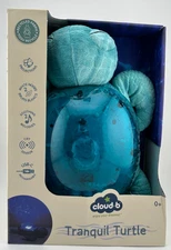 Cloud B Tranquil Turtle Aqua Soothing Sounds & Lights NEW in box