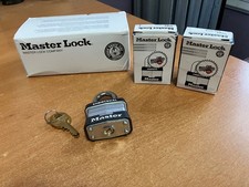 Master Lock - Eight (8) Keyed Alike Locks 3NKA-8 w/BumpStop Technology