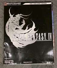 FINAL FANTASY IV Official Strategy Guide Bradygames Official Strategy Guide...