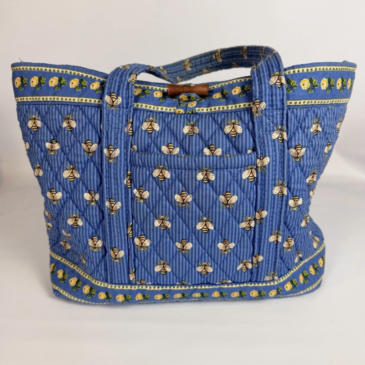 Vera Bradley Mini Totepack. “Bees Navy” NWT Vera Bradley Bees Tote for sale - eBay main image 2