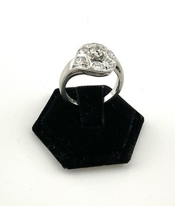 Platinum Diamond Ring 2 25 CT’s  Circa 1930-1940