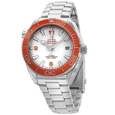 Omega Seamaster Planet Ocean Automatic Chronometer White Dial Men's Watch
