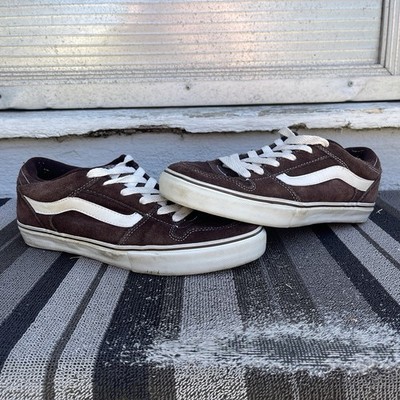 VTG 2000s Vans Tony Trujillo Brown Suede Skateboard Shoes Size