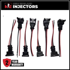 Set of 8 Siemens Fuel Injector Connectors Fits 53030778 Dodge Ram 5.2L