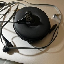 Beats Tour Black wired earbuds w/ storage case