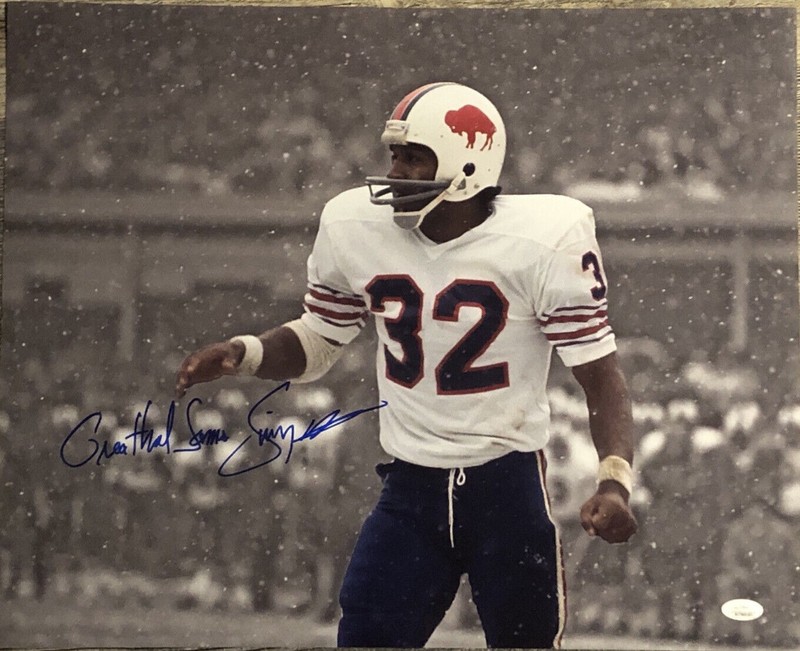 OJ Simpson 8x10 Glossy Photo NFL Trojans Heisman Bills MVP #23