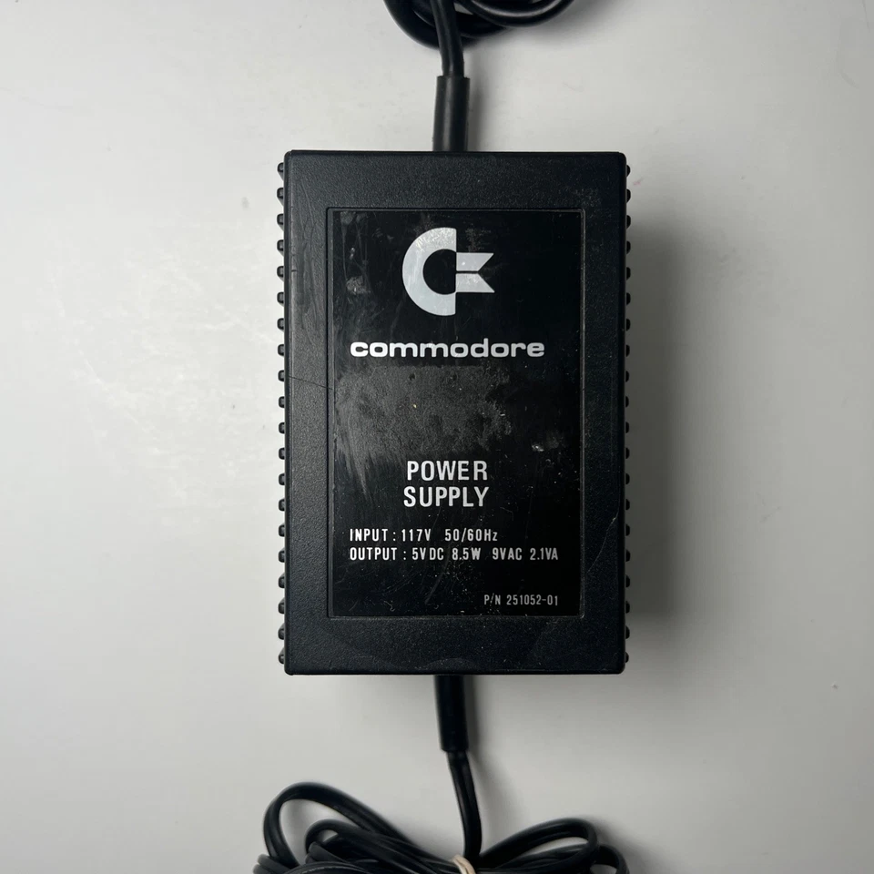 Original Commodore 251052-01 Computer Power Supply Transformer 4 Pin Vintage - Image 2 of 3