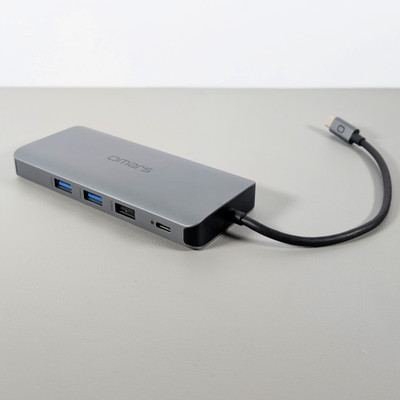USB-C 10-Port Docking Station Dual 4K HDMI Hub USB 3.0 SD/TF Ethernet - Tested