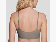 True Co True Body Lift Triangle Full Cup Adjustable Strap Bra XS Desert