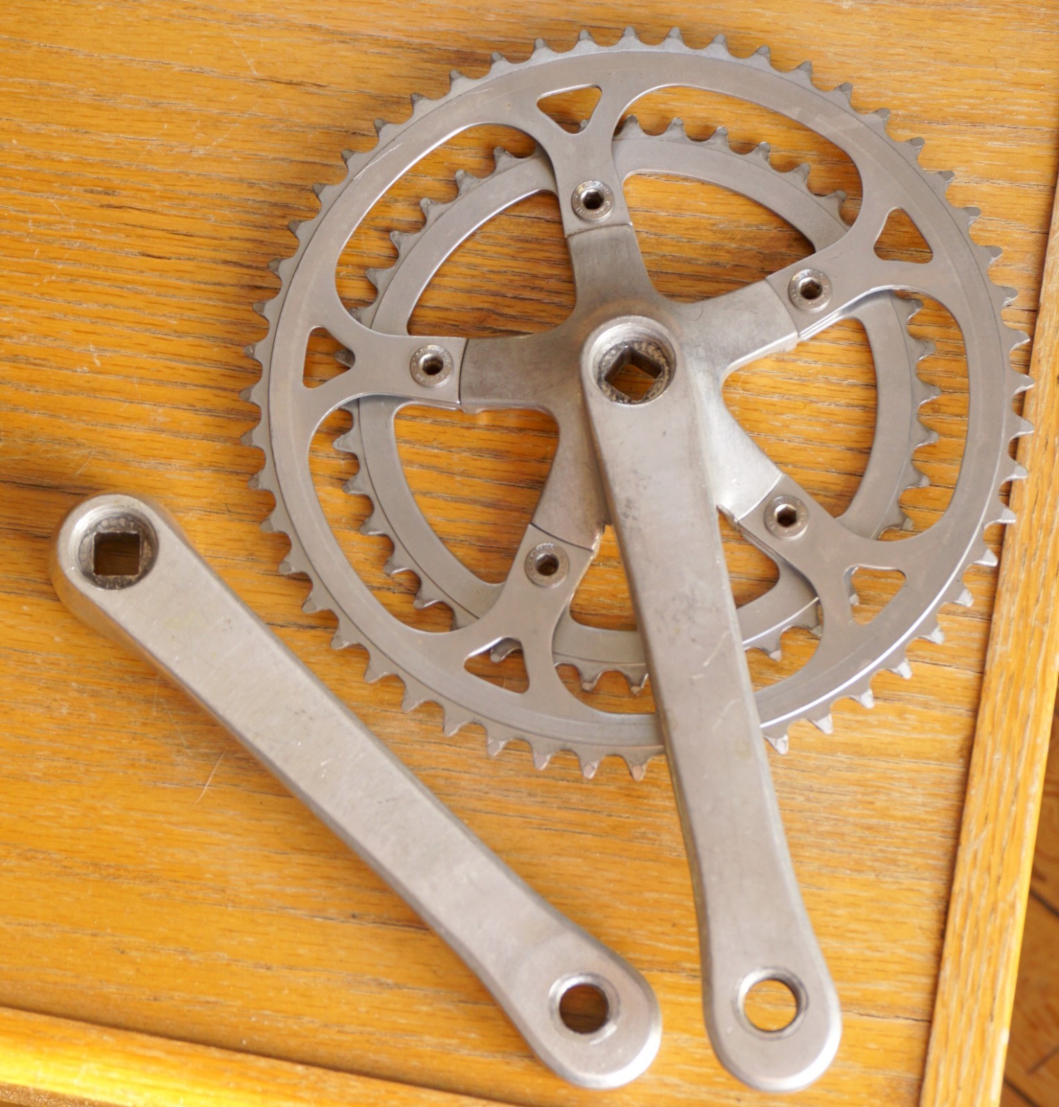 Vintage Sugino Crankset 170 40 52 Road Bike Square Taper Cra