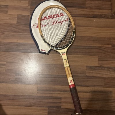 Vintage Rare Garcia Tennis Racquet Pro Royal Cragin Pro W/Original Cover