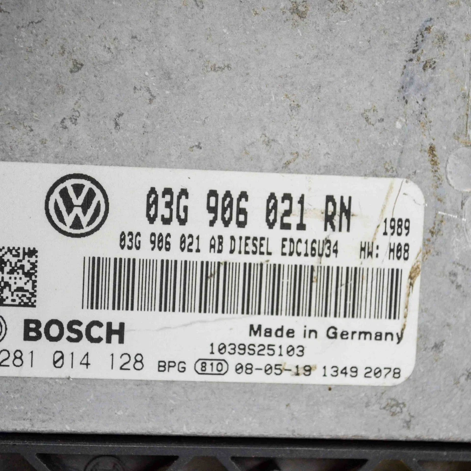 Centralina motore VW TOURAN 1T1, 1T2 03G906021RN 1.9 Diesel 77kw 2007 3451567 - Immagine 4 di 4