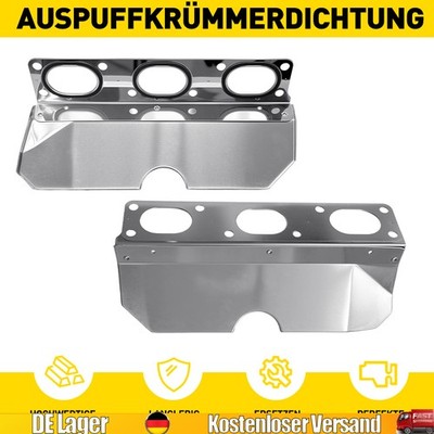 2x ABGASKRÜMMERDICHTUNG für BMW M52 M54 3 E46 5 E39 E60 20i-30i X3 11621732969