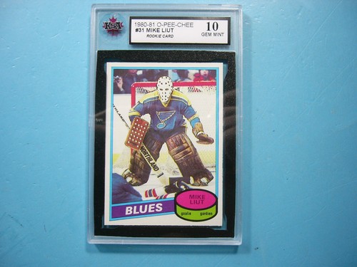 Mike Liut #31 1980 O-Pee-Chee card