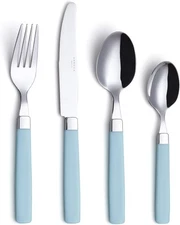 ANNOVA Silverware Set Stainless Steel Colorful Tableware Kitchen Flatware Set Ut