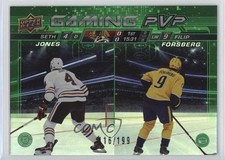 2024 Upper Deck Series 1 Gaming PVP Green 116/199 Seth Jones Filip Forsberg 1h40