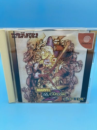Marvel vs Capcom 2 (SEGA Dreamcast Japan) New Age of Heroes CIB - US Seller!