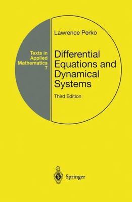 Differential Equations and Dynamical Systems (Texts in Applied Mathematics), , P