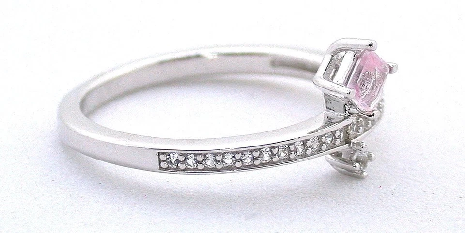 TOURMALINE AND .925 SILVER RING, OUTSTANDING QUALITY, 50% OFF SALE, SIZE 6 J19 - Image 2 of 3