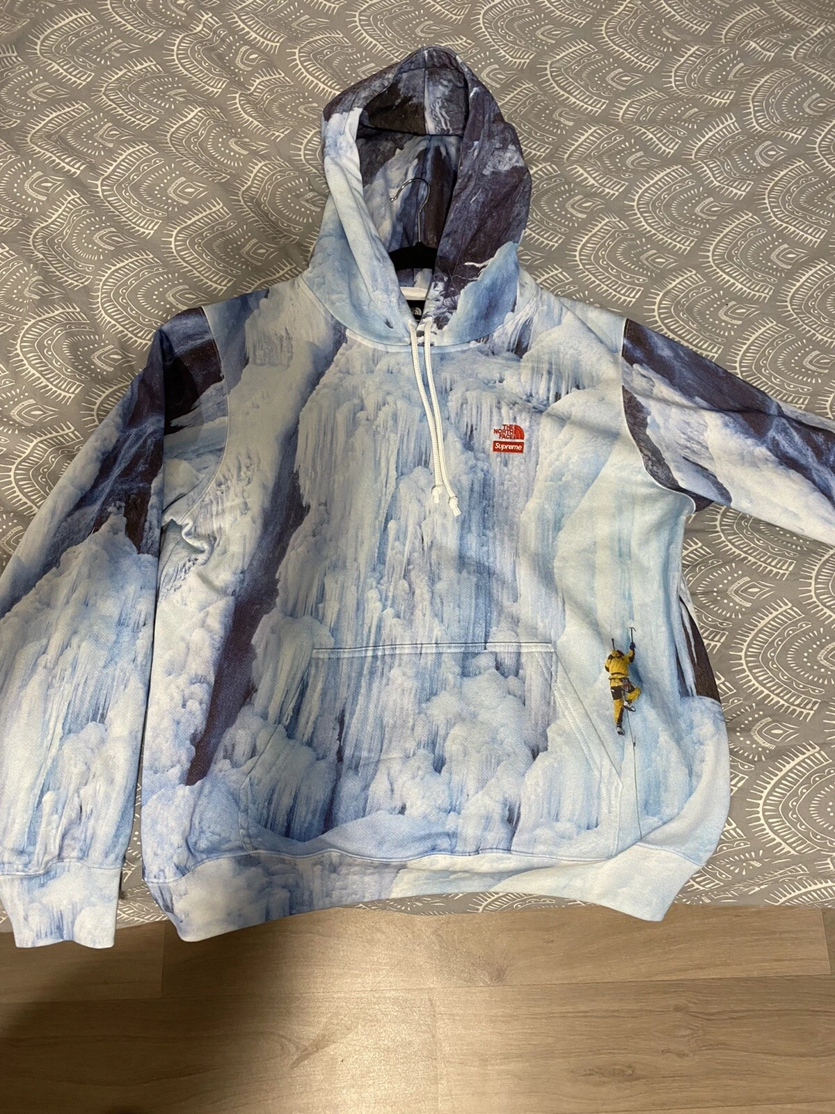 Sweat shirt à capuche Supreme/The North Face Ice Climb MOYEN *PORTÉ UNE FOIS*