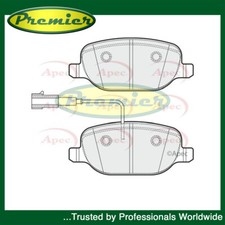 Premier Rear Brake Pads Set Fits Alfa Romeo 4C Spider 1.8 77366753