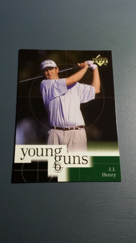 J.J. HENRY 2001 UPPER DECK GOLF CARD # 69 B7199