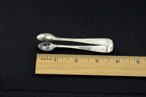Sterling Sheffield Cooper Brother 12 Demitasse Coffee Spoons Sugar Nips 1866 - Picture 7 of 8