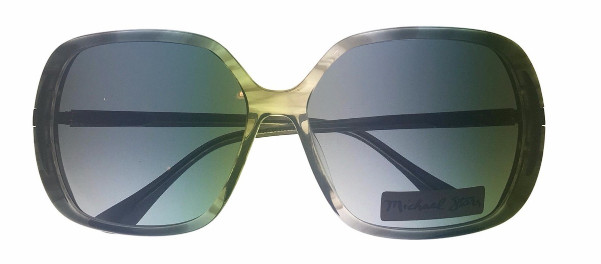 Michael Stars Sunglass Womens Plastic Rectangle Smoke  display picture 2