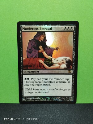 FOIL Murderous Betrayal / Deadly Betrayal - MTG Magic