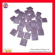 100 Lavender vitreous mosaic tiles 1cm/10mm  arts and craft RAYHER