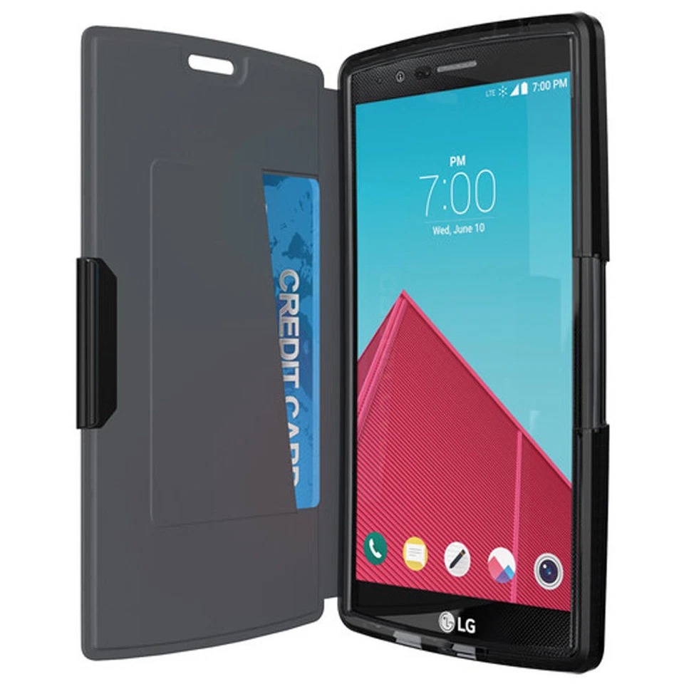 Nuevo OEM Tech21 Evo Cartera Funda Abatible para LG G4 + Protector de Pantalla Incipio @ Foto 2 de 4