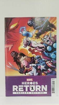HEROES RETURN #1 Cover A + 1:25 McGuinness Incentive 2021 Marvel SHIPS NOW!